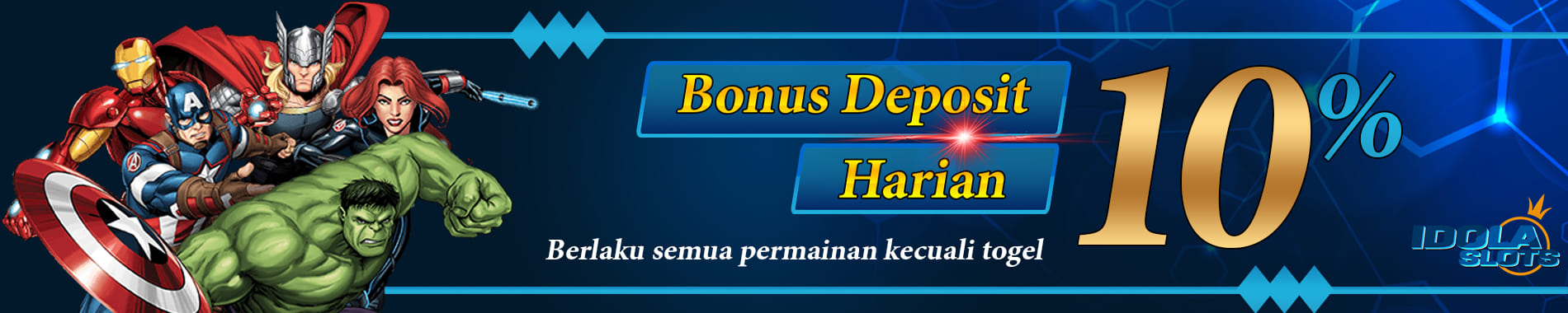 Bonus Deposit Harian 10%